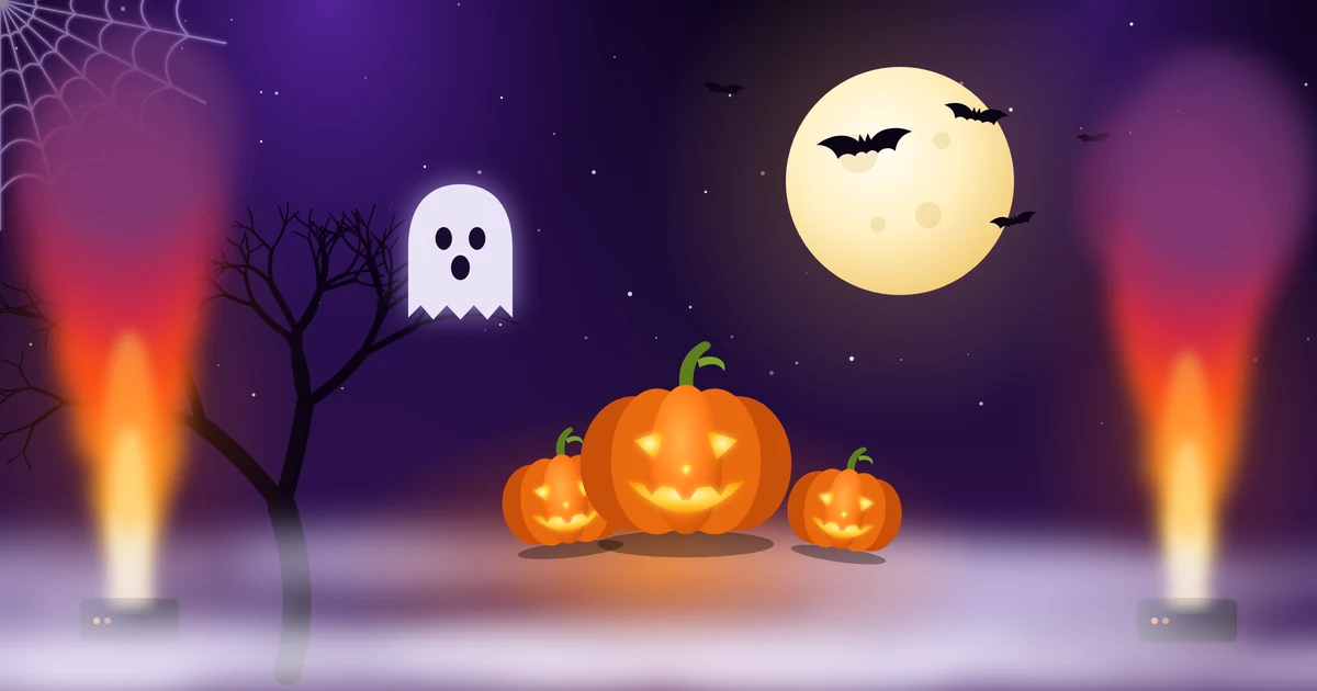 Halloween ballīte: kā radīt baisu noskaņu ar dūmiem, uguns liesmām un UV gaismu