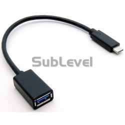 USB-C - USB female adapteris