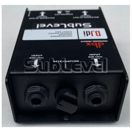 dbx DJDI stereo di box passive