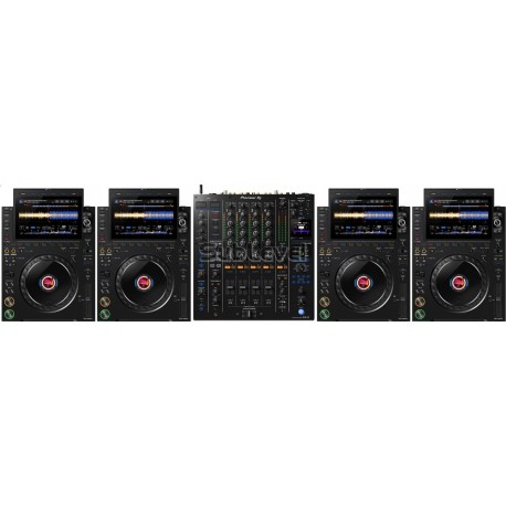 4 x CDJ-3000x 1 x DJM-A9