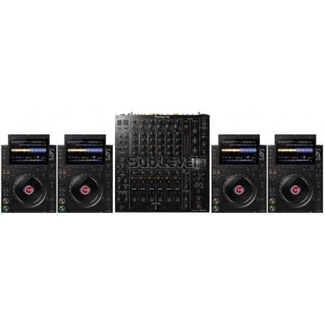 4 x CDJ-3000x 1 x DJM-V10