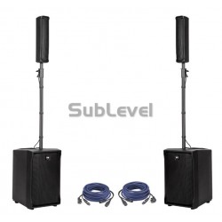 1.4 kw RCF EVOX J8 skaņas komplekts