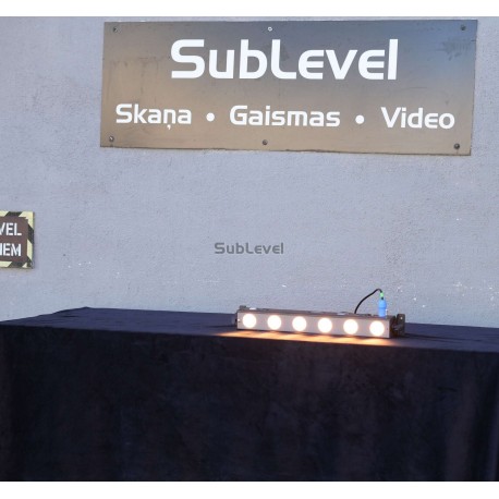 UBL6H LED bar RGBAL + UV 20w