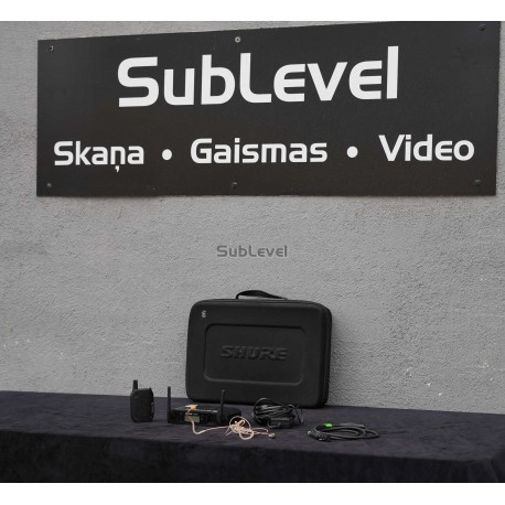 Shure GLXD14 headset miesas krāsas