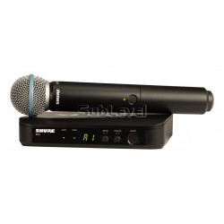 Shure BLX24/B58 bezvadu mikrofons