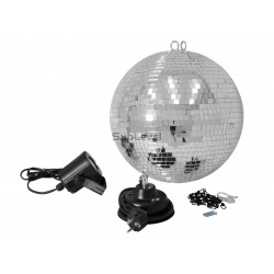 Eurolite Spoguļbumba  set 30cm with LED spot