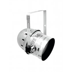Eurolite LED PAR-64 RGB 10mm Short silver