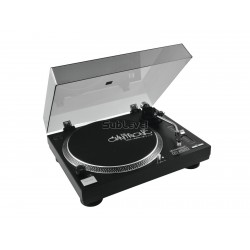 Omnitronic DD-2520 USB Turntable bk vinila atskaņotāji