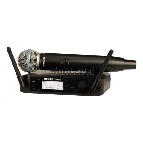 Shure GLXD24/BETA58A bezvadu mikrofons