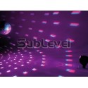 Eurolite Spoguļbumba  set 20cm with LED RGB spot RC