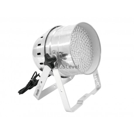 Eurolite LED PAR-64 RGB 10mm Floor silver