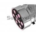 Eurolite LED PAR-56 TCL 9x3W Short sil