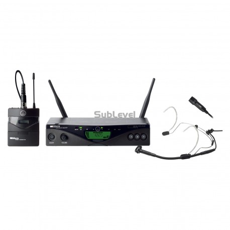 AKG WMS470 Presenter set uz galvas liekams mikrofons