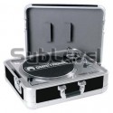 Roadinger Turntable case Tour ALU black DJ kaste