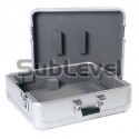 Roadinger Turntable case tour ALU silver DJ kaste