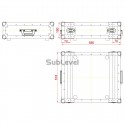 ADJ ACF-SW/DDR3 Doubledoorrack 19 - 3U audio piederumi