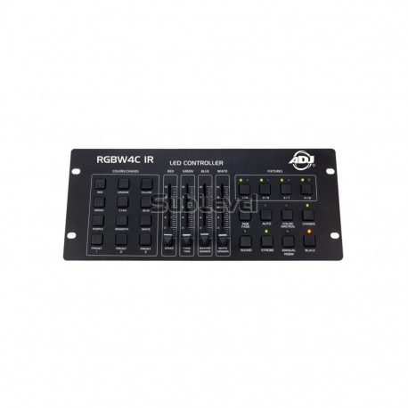 ADJ RGBW 4C IR DMX vadība